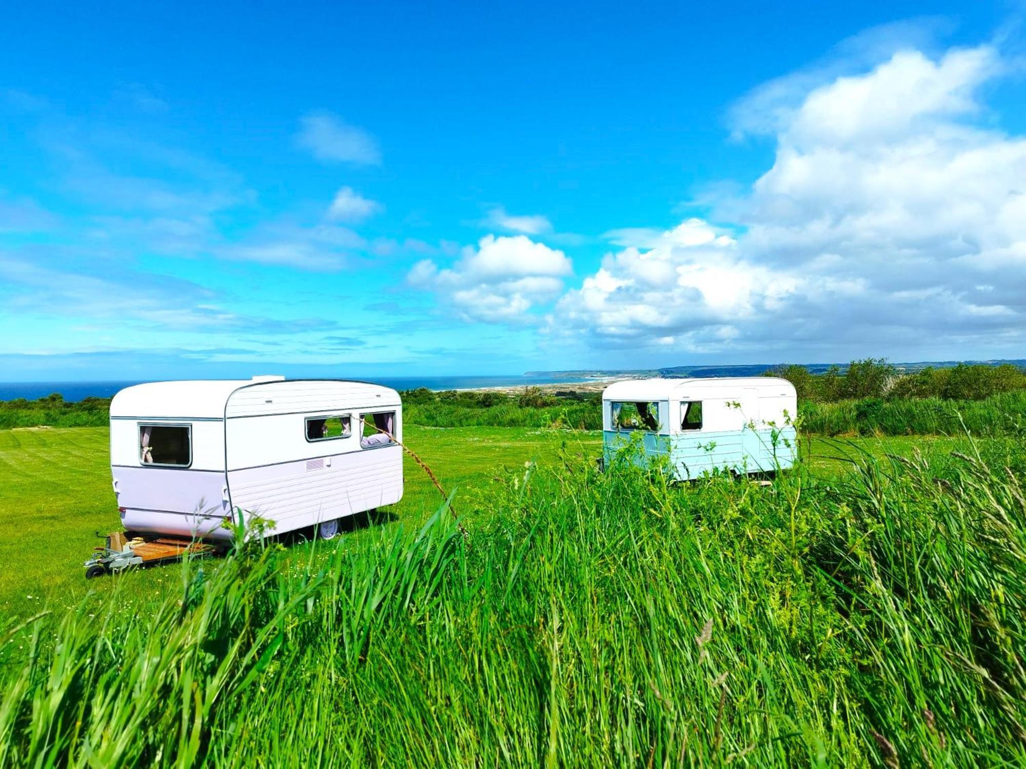 Camping Les Ronds Duval Face Aux Iles Anglo-Normandes Les Moitiers-d'Allonne 外观 照片